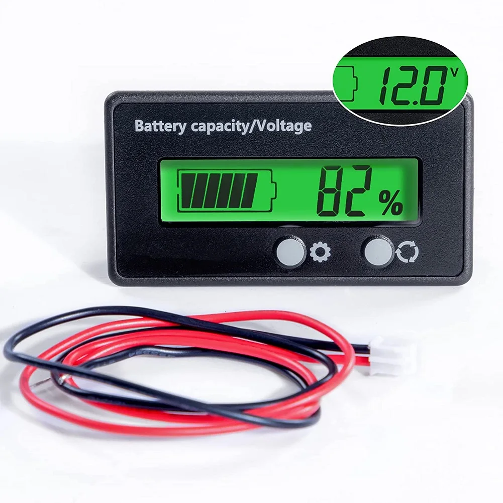 

GY-6S Lithium Battery Capacity Indicator 12-48V LCD Acid Lead Lithium Battery Capacity Indicator Voltmeter Voltage Tester