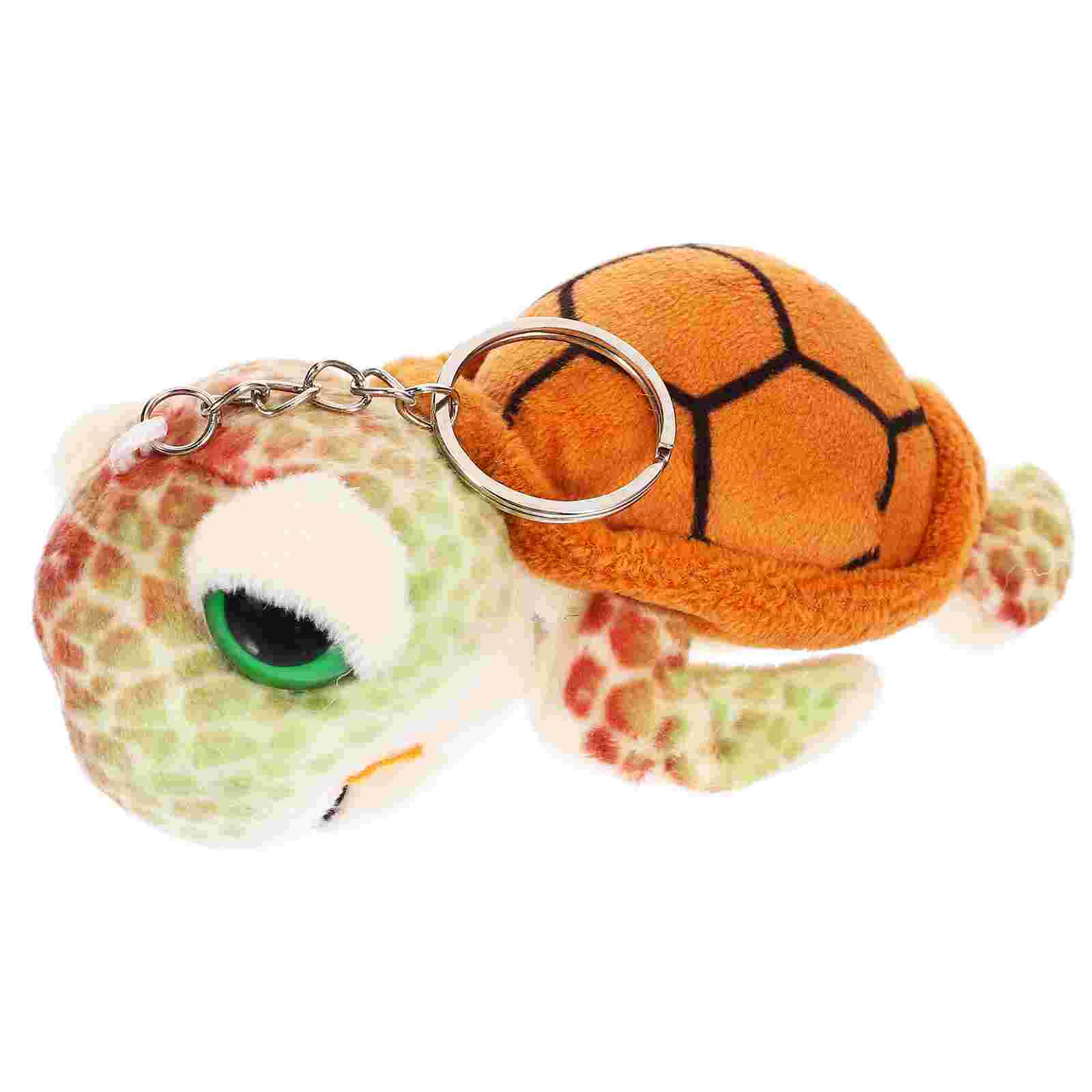 Mini Stuffed Tortoise Turtle Keychain Gift Plush Pendants Handbag DIY Keychains Toy