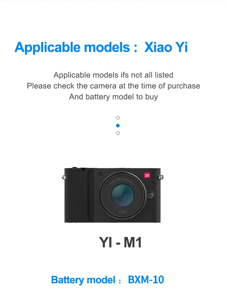 Hqix para xiao yi m1 Yi-M1 câmera