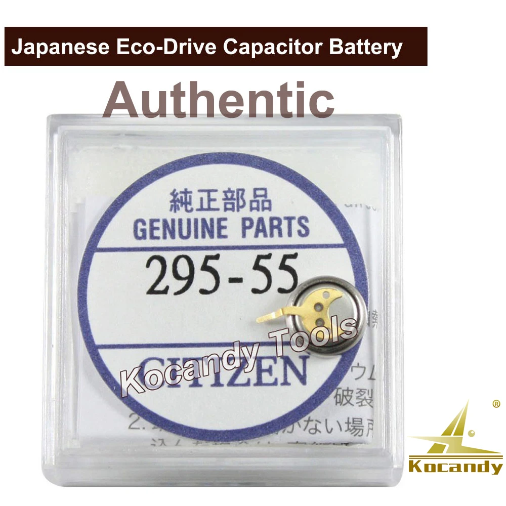 Guarda La Batteria 295.55 Per Citizen Eco-Drive Watch Genuine No 295-55 Parti Dell'Accumulatore Per La Riparazione Dell'Orologio