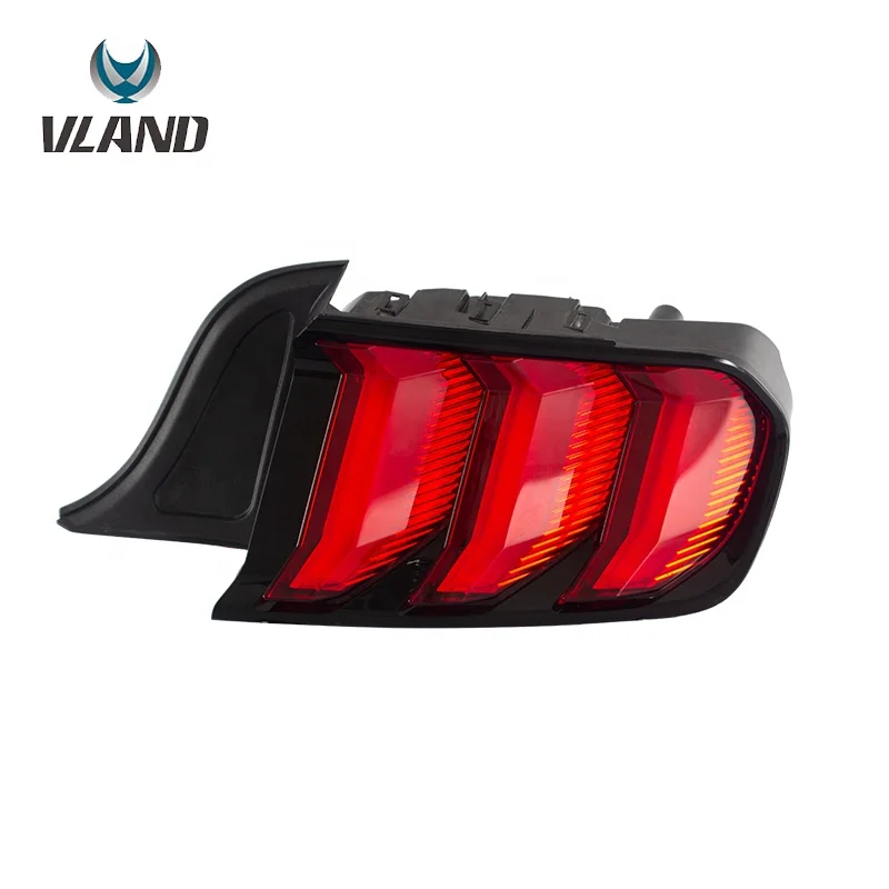 

VLAND New Design with Sequential Indicator Tail Lamp LED Light 2015-2019 For FORD MUSTANG
