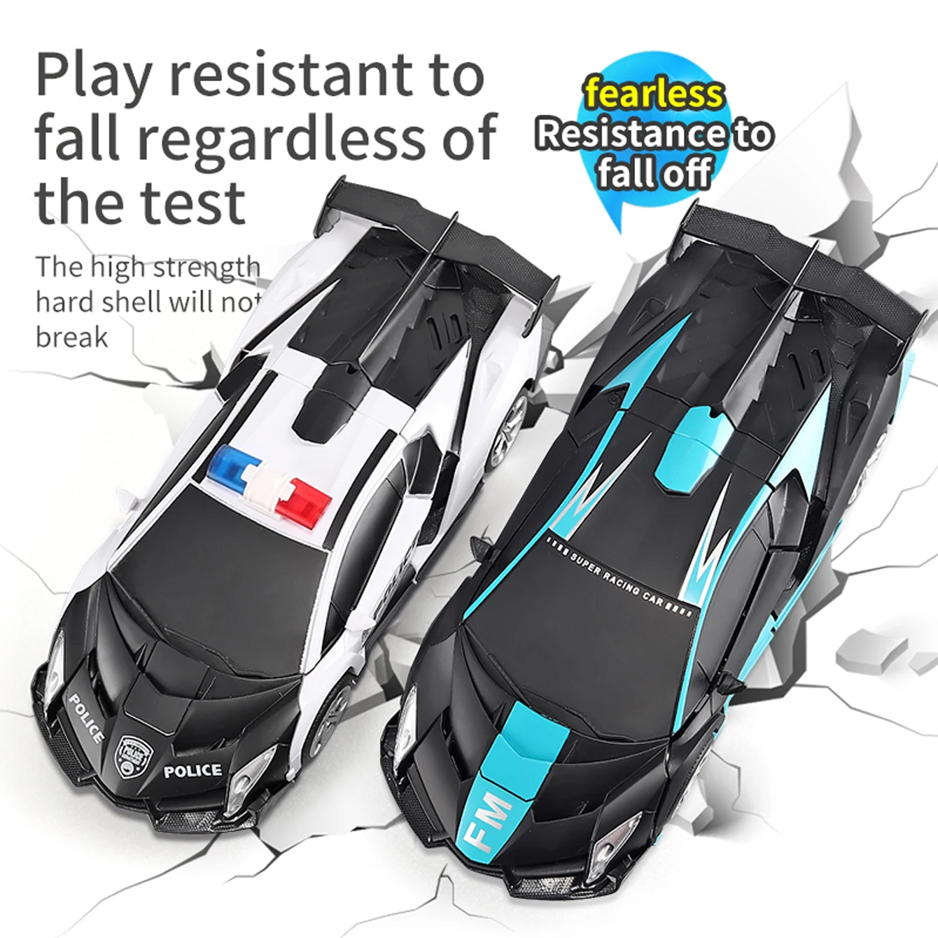 2-in-1 remote control car - transforming robot, the best choice of Birthday Christmas gift toys for boys and girls 4