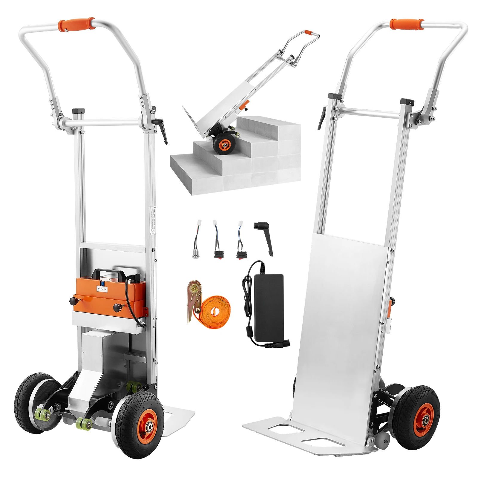 Electric Stair Climbing Dolly Hand Truck for Warehouse Moving