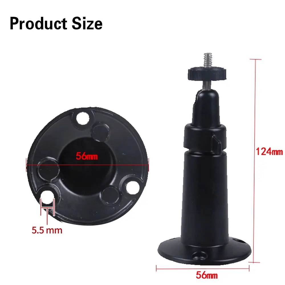 Arlo Pro Security Camera Holder 1pcs black/white aluminum alloy bracket wall ceiling mount indoor outdoor stand holder set