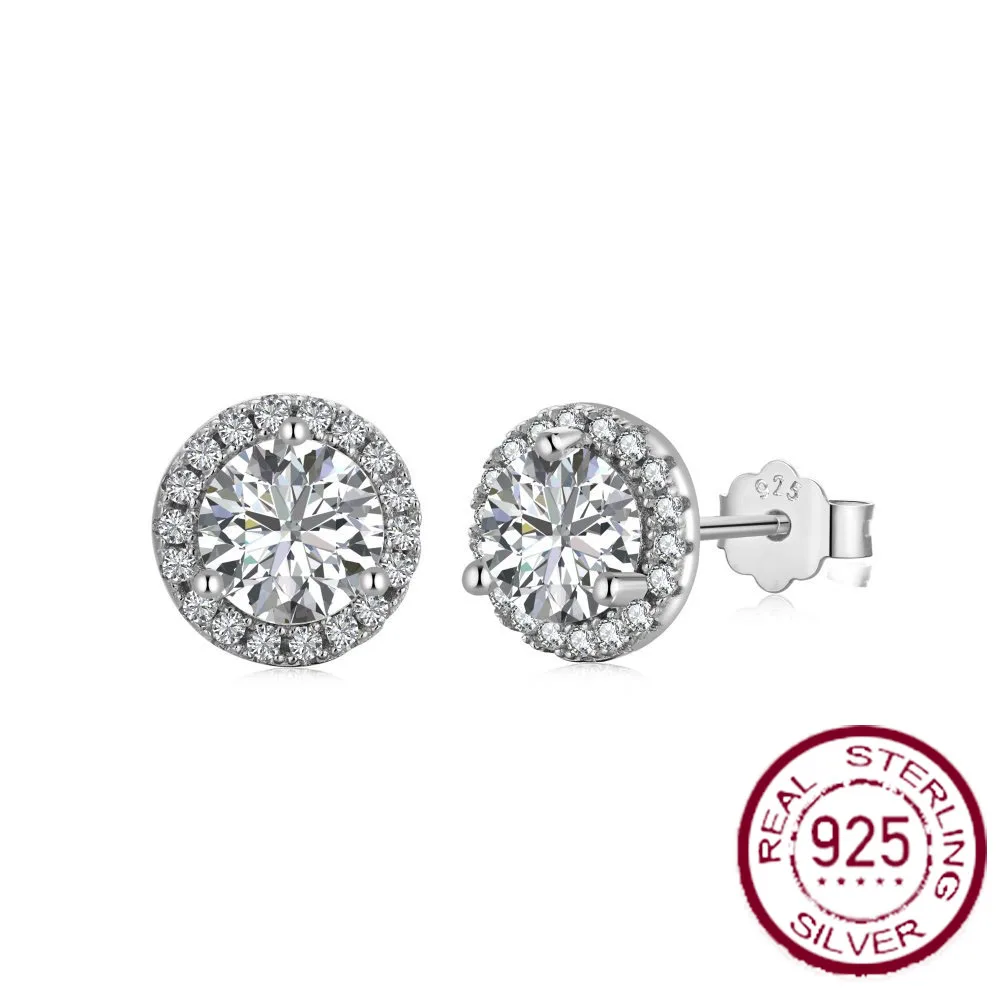 

Серьги-гвоздики из серебра S925 пробы женские, классические ювелирные украшения в виде восьми сердец и восьми стрел из циркония, роскошные изысканные украшения