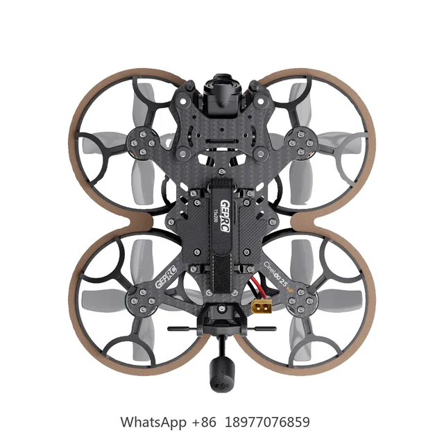 GEPRC Cinelog25 V2 Analog 5.8g 1w Vtx TAKER G4 35A AIO 1404 4500KV Motor BNF 2.5-inch FPV Freestyle Racing Quadcopter 5