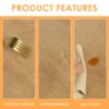 Round Tablecloth Wood Texture Tablecloths Elastic Fitted Home Round Table Cover Waterproof Oil-Proof Reusable Tablecloths 3