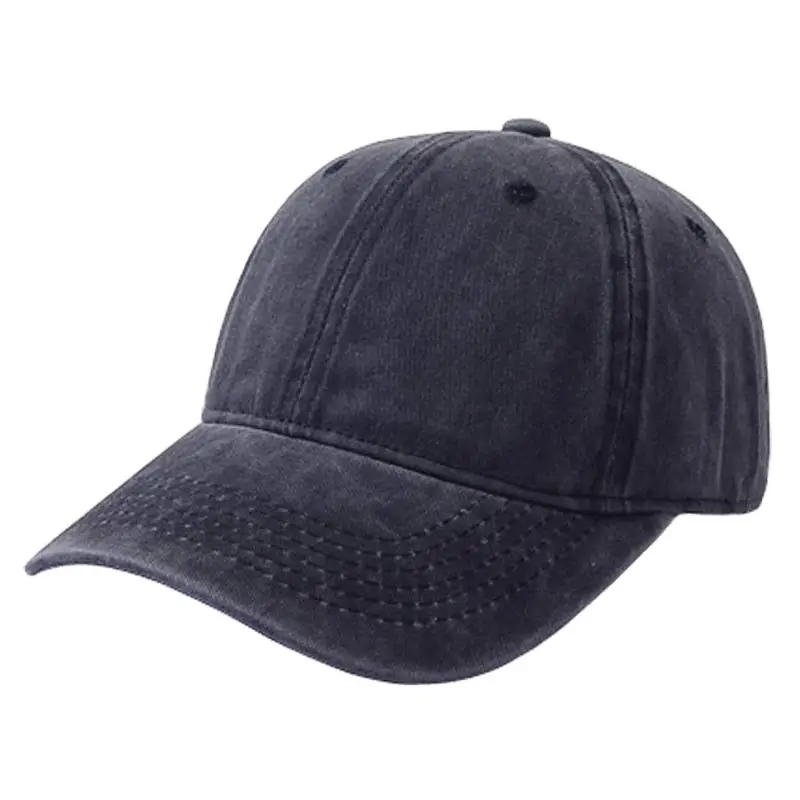 Plain Baseball Cap Women Washed Cotton Dad Hats for Men Blank Adjustable Unstructured Dark Green Purple Black 2