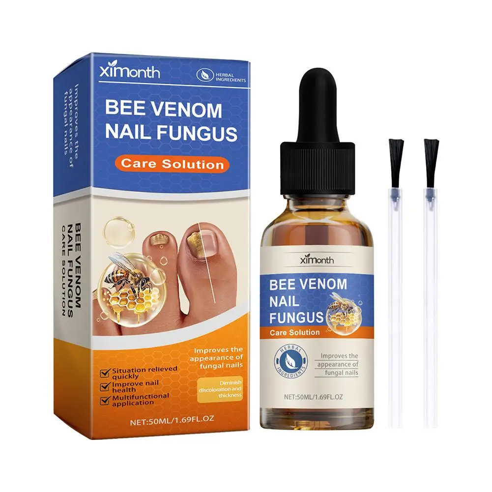 Nail Repairing Liquid Fungus Treatment Essence Care Fungal Gel Paronychia Anti-infective Foot Removal Hand Repair M7C3 50ml