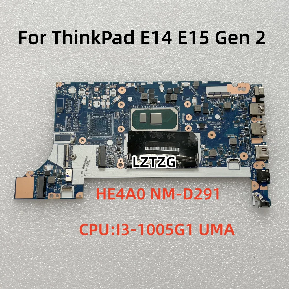 

NM-D291 Mainboard For Lenovo ThinkPad E14 Gen 2 E15 Gen 2 Laptop Motherboard CPU I3-1005G1 UMA FRU 5B21A12874 100% Tested OK