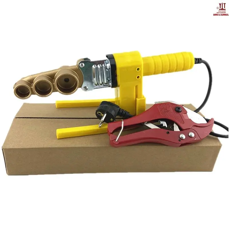 Constant temperature electronic plastic Welding Machine, ppr welding machine DN 20-32mm AC 220V 600W With 42mm Pipe Cutter 5