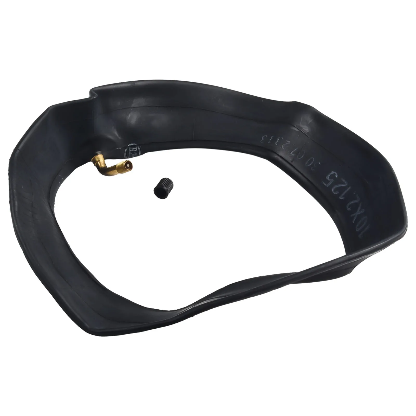 

10*2.125 Thicken Electric Bicycle Butyl Rubber Inner Tube With Metal Bent Valve For Electric Scooter Replacement Accessories