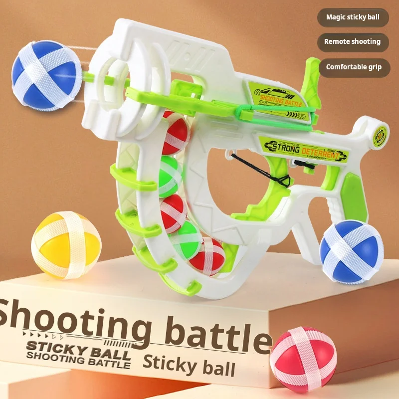 Child Educational Games Dart Board Baby Toy Stickey Ball Dart Indoor Sports Child Montessori Games for Children 3