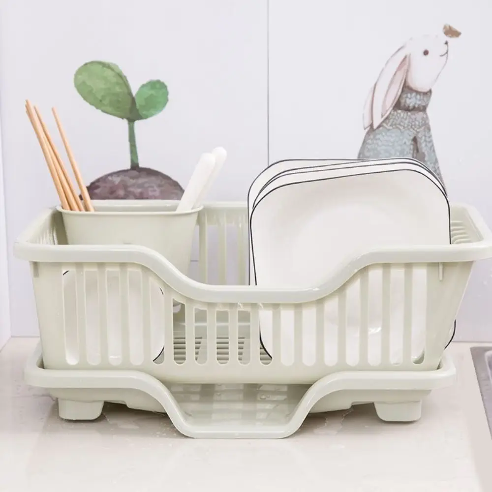 Bowls Countertop Dinnerware Plates Dish Drying Rack Drain Board Utensils Drainer Rack Storage Rack 5