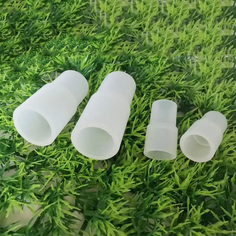 2pcs 고무 수족관 PVC 물 튜브 커넥터 물고기 탱크 파이프 배수 커넥터 정원 배수 파이프 어댑터 공급 피팅