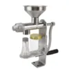 Oil Press Machine Easy Operation Stainless Steel Easy To Clean Efficient Oil Extractor Machine Hot Cold Press Manual for Seeds 2
