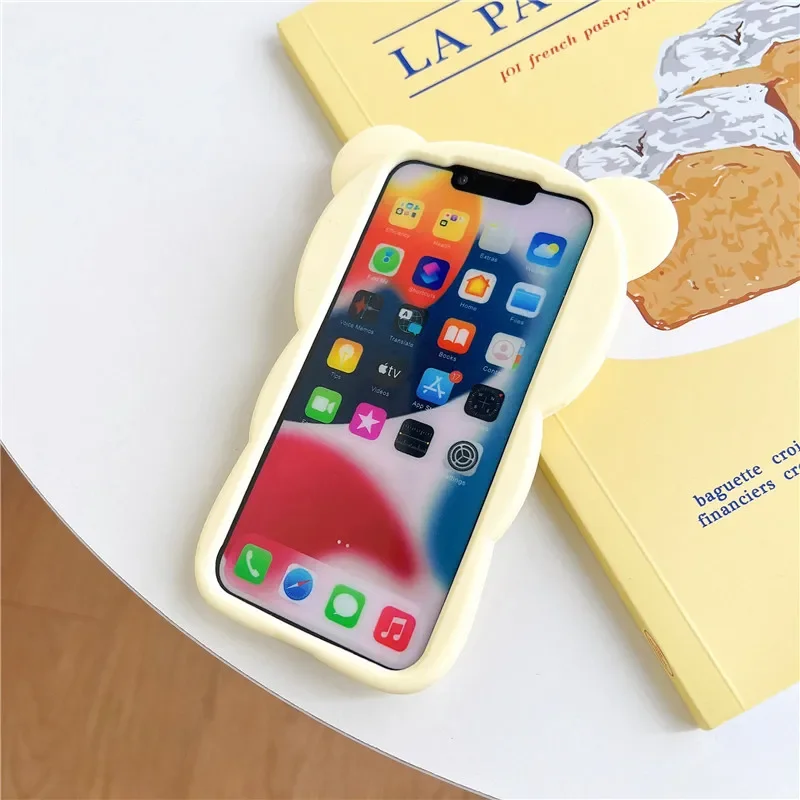 iPhone - クマ　 168cm ヒャクロクジュウハッセンチ】ゼリーケース ゴンチ くま
