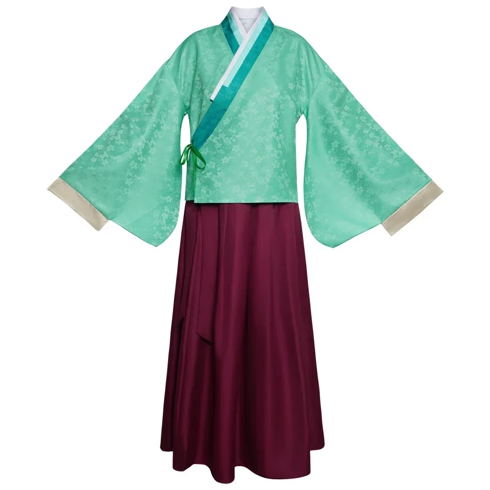 Anime The Apothecary Diaries Maomao Cosplay Costume Wig Dress Skirt Green Top Hairpin  Kusuriya No Hitorigoto Suit