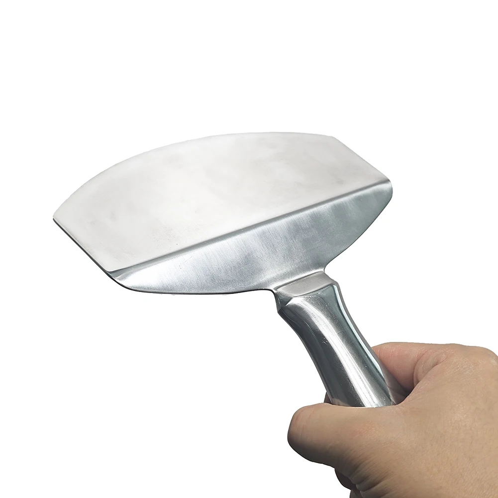 Stainless Steel Bucket Scoop Putty Knife Scraper Bucket Scoop Drywall and Plaster Tool Hand Tool Drywall Finishing
