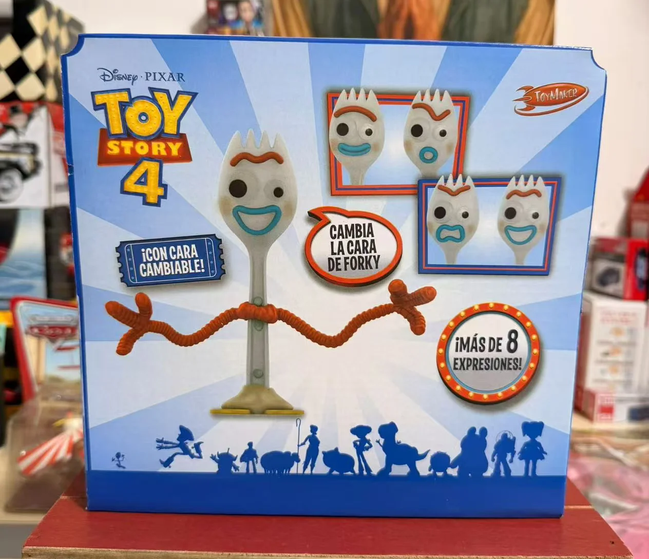 17CM Disney Toy Story Forky Woody Buzz Interchangeable Toy Action Figure Anime Figurine Doll Gift - 4