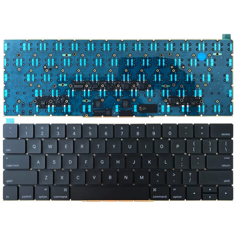 

Клавиатура с подсветкой для ноутбука Apple Macbook Pro, 13,3 дюйма, Retina A1706, MLL42, MPXQ2, 2016, Mid 2017