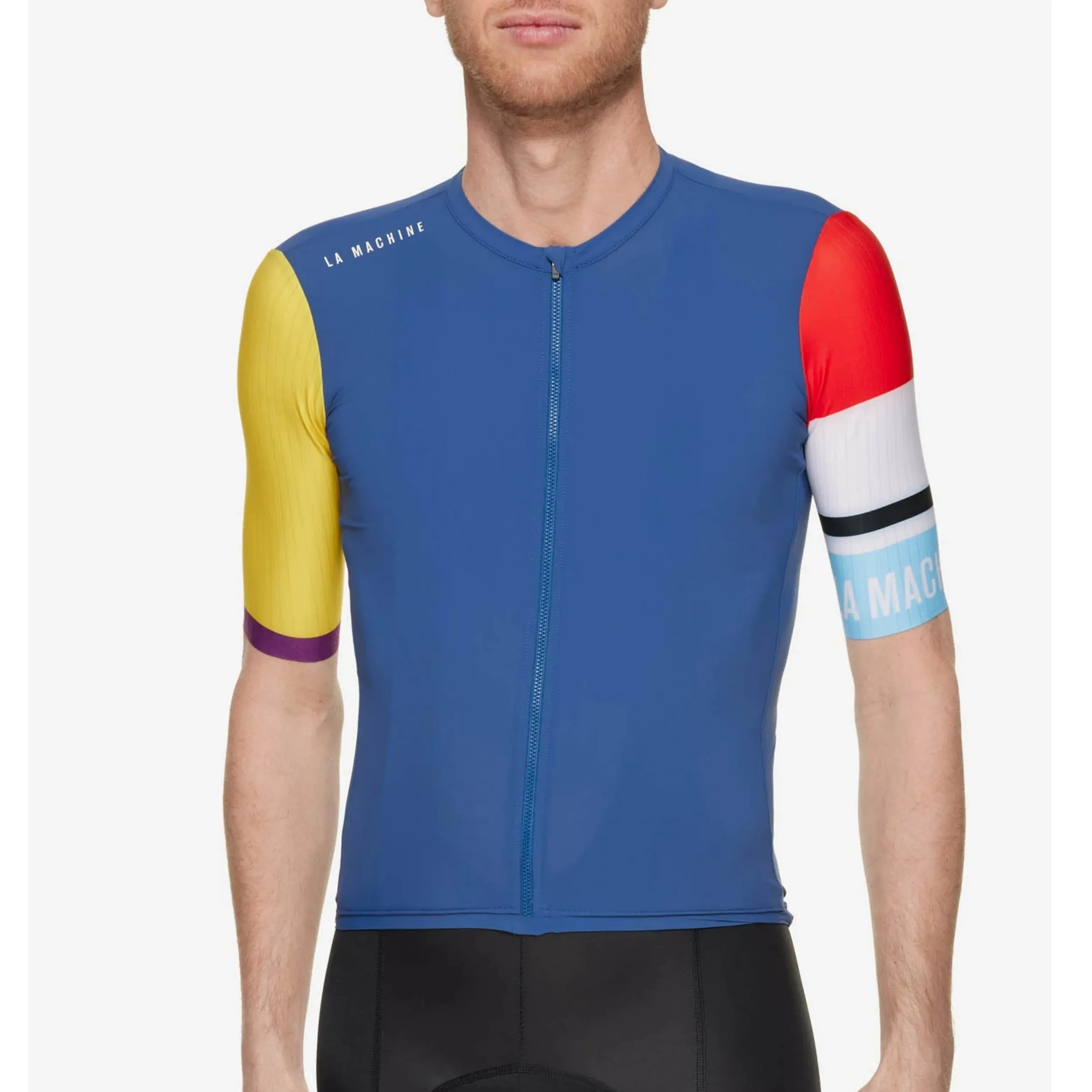 thumbnail image 1 of Verano 2023, recién llegado, camisetas de ciclismo ligeras de manga corta para hombre, ropa de equipo profesional para bicicleta de montaña y carretera, maillot de ciclismo, 1 of 5