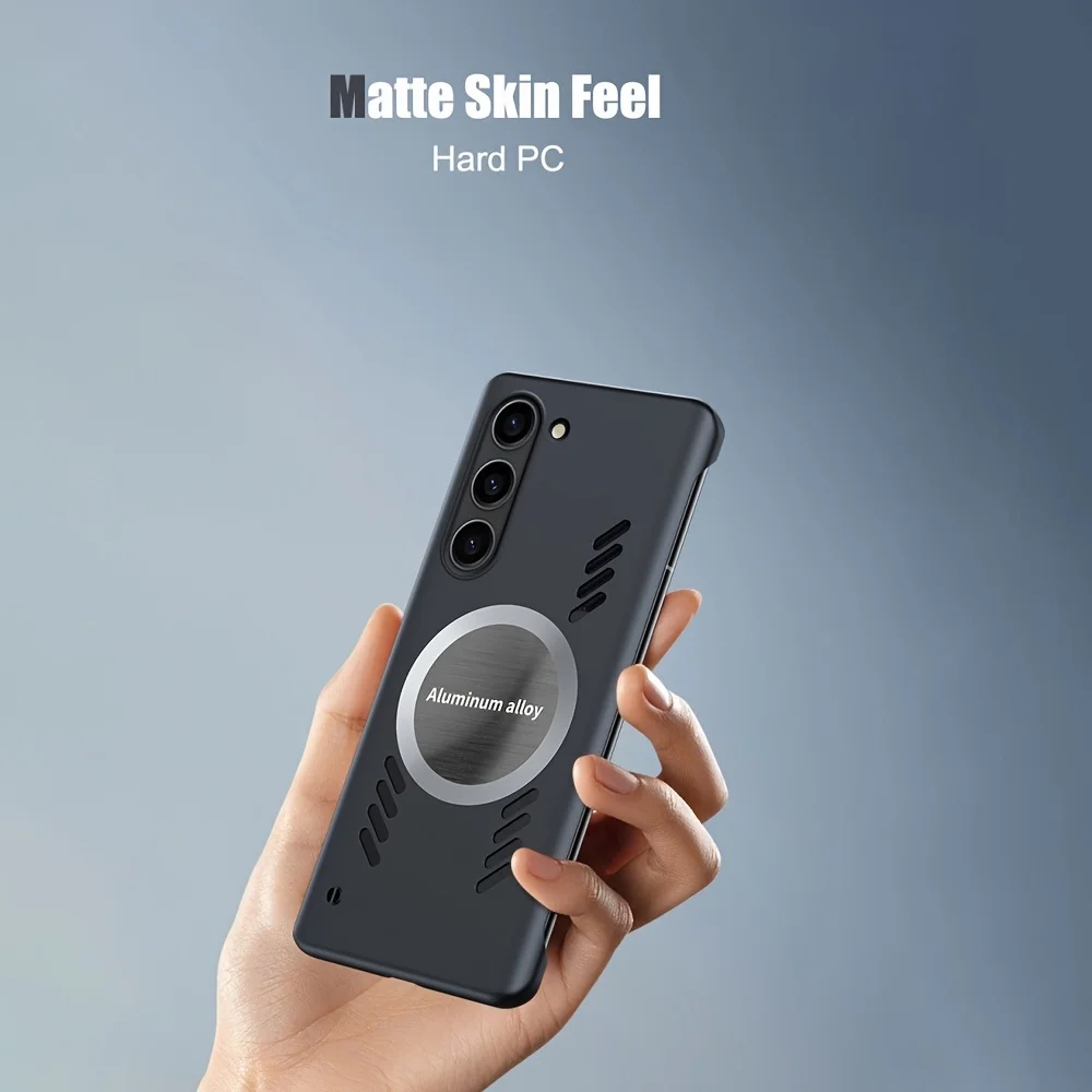 Premium Graphene Cooling Magnetic Phone Case with Frameless Design
