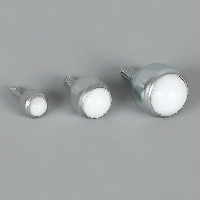 

HOT 10PCS Universal Ball Wheels Precision Conveying Ball Bearing Bull's Eye Wheels Industrial Mechanical Conveyor System Casters