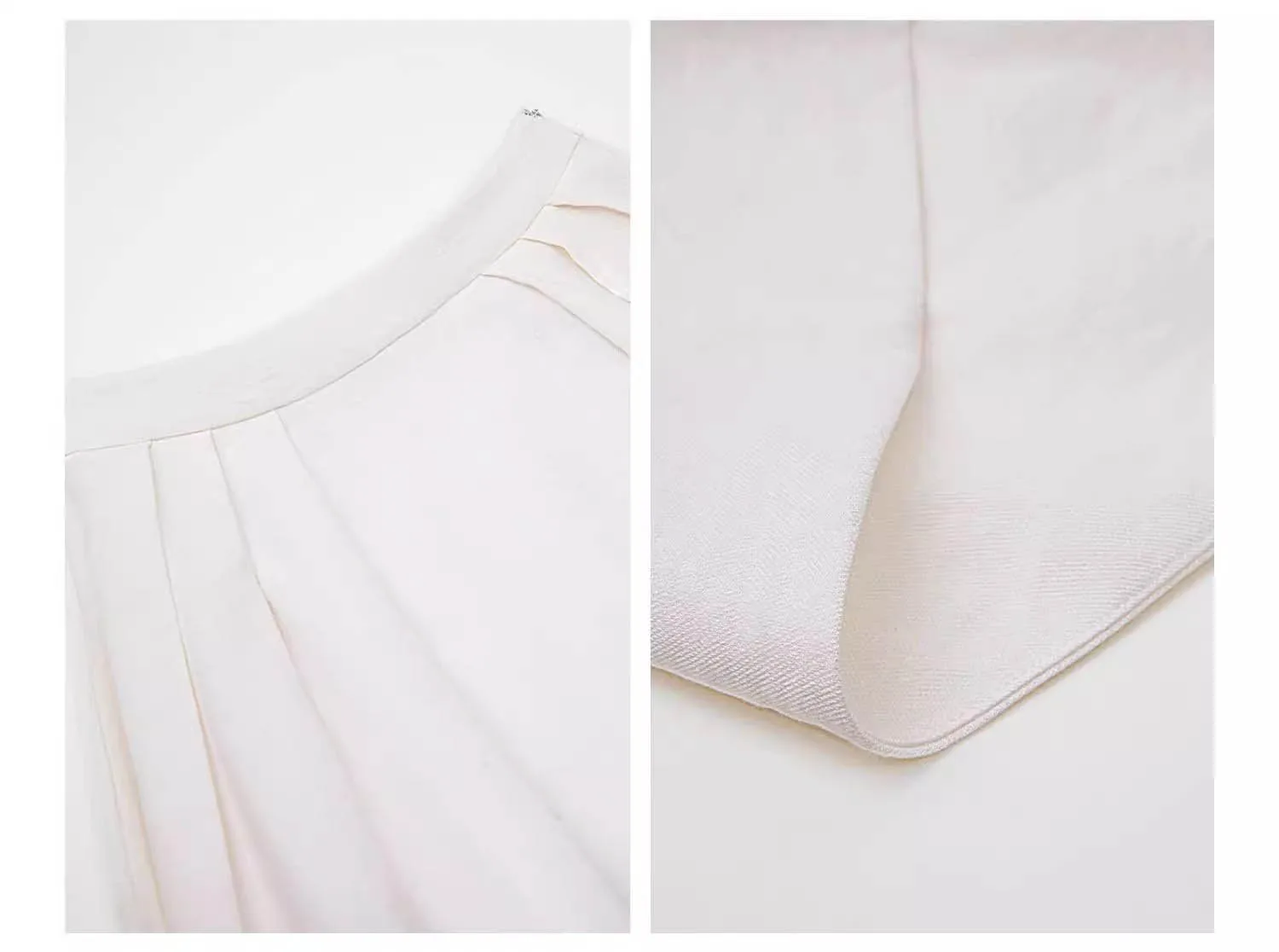 AEL Women O Neck Pullover Blouse Elegant Sleeveless Slim Vest Summer Solid Color Casual Female Tops – Detail 3
