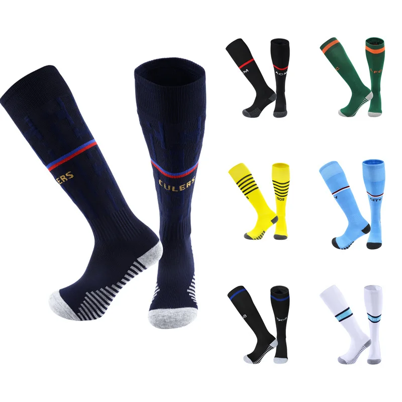 

Children Thickening New 2022/23 Towel Soccer Socks Bottom For Seasons Football Match Sport Stocking Men's Long Team Socks