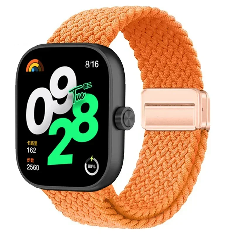 Magnetic Adjustable Braided Nylon Sport Strap Replacement Bracelet