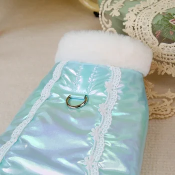 Bright Winter Dog Clothes Waterproof Pet Clothing Jacket for Small Dogs Warm Puppy Coat Dog Outfit Chihuahua York Outfit 5