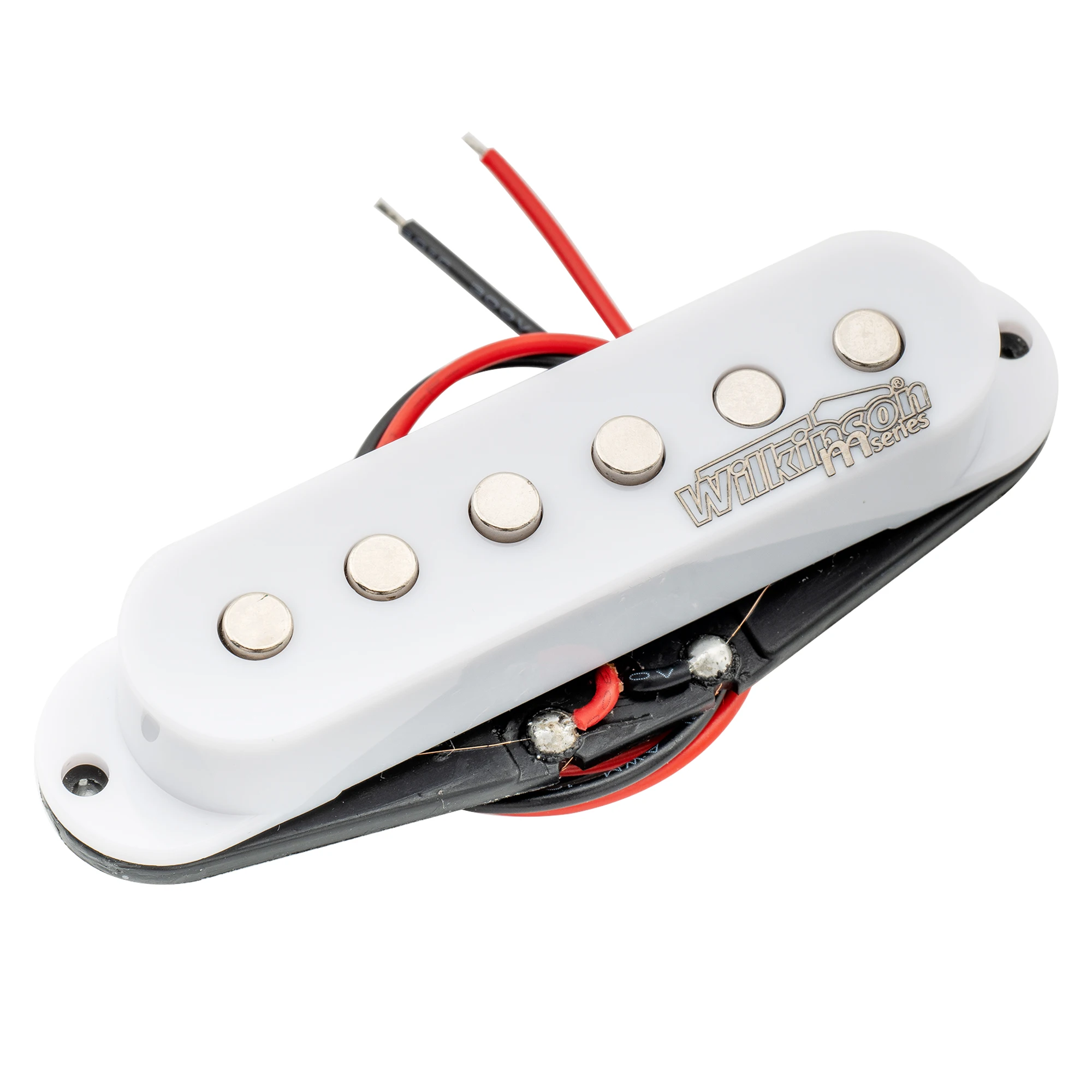 Wilkinson M Series LOW GAUSS Vintage Tone Keramik Single Coil Pickup Neck Middle Bridge Pickup für Gitarre im ST-Stil – Detail 39