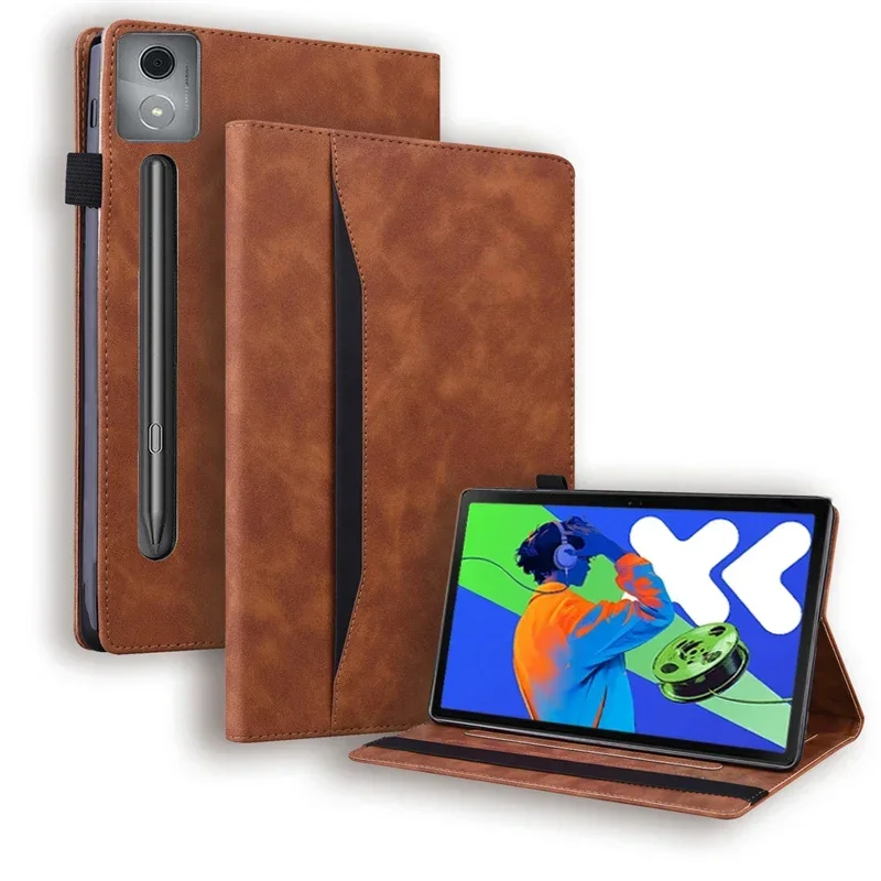 Luxury Wallet Stand Tablet Case - Premium 12.7 Inch Protective Cover