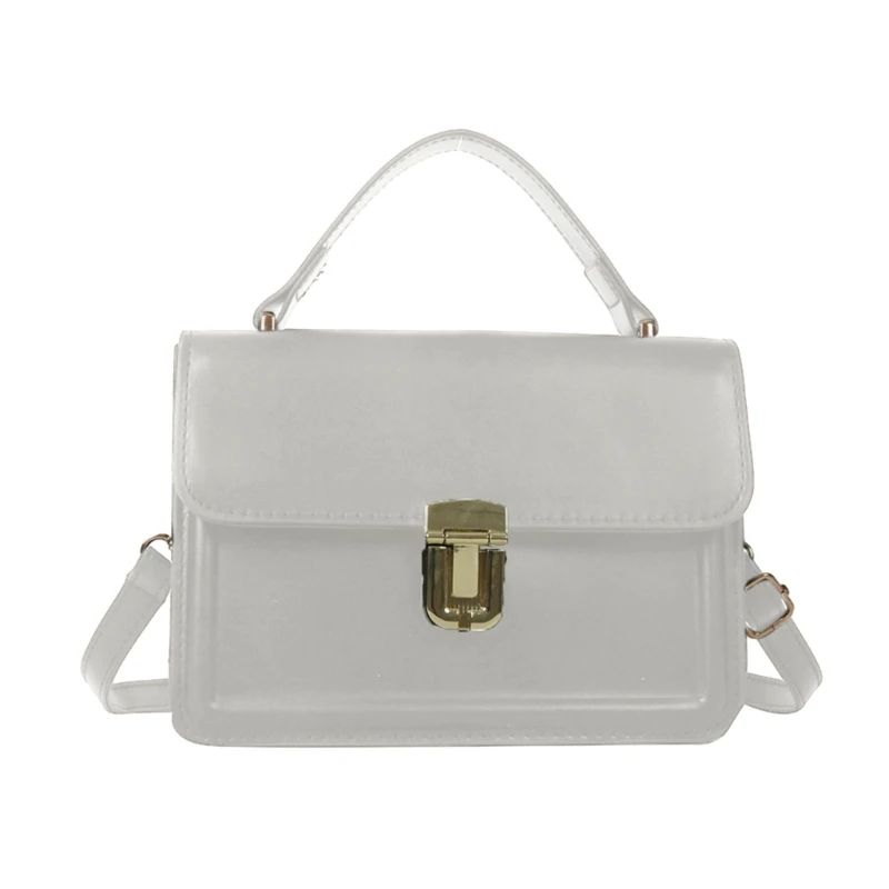 

Small PU Leather Tote Bags with Short Handle for Women Spring Simple Crossbody Bag Fashion Handbags and Purses 517D