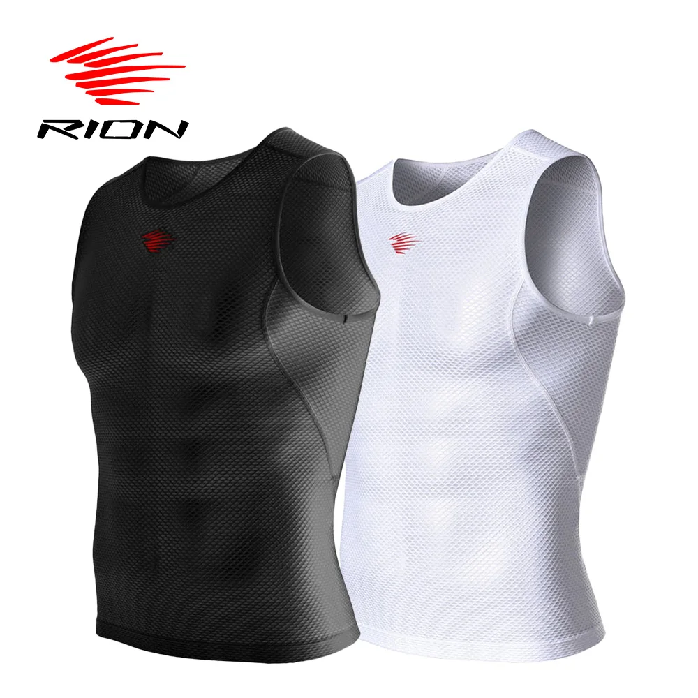 RION Men's Tank Top Sleeveless Vest Breathable Quick Dry Sweat Cycling Active Tops Fitness Gym Summer Male Shirts bodybuilding tank tops,running vests,sports tank tops,sports vests,tank tops