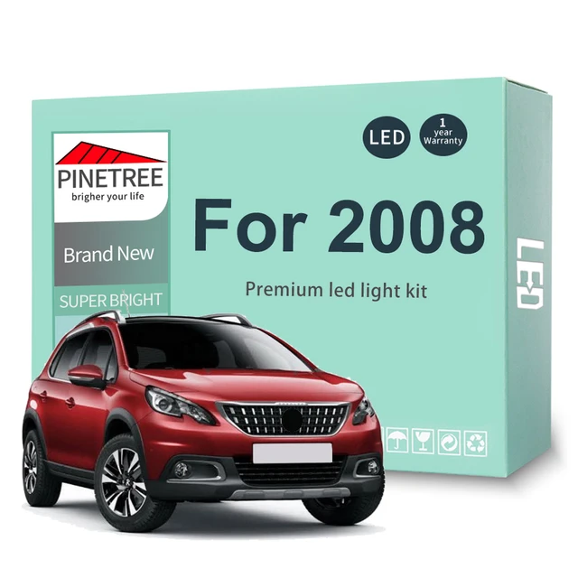 Kit de luces LED para faros Peugeot 2008 (2016 - 2019)