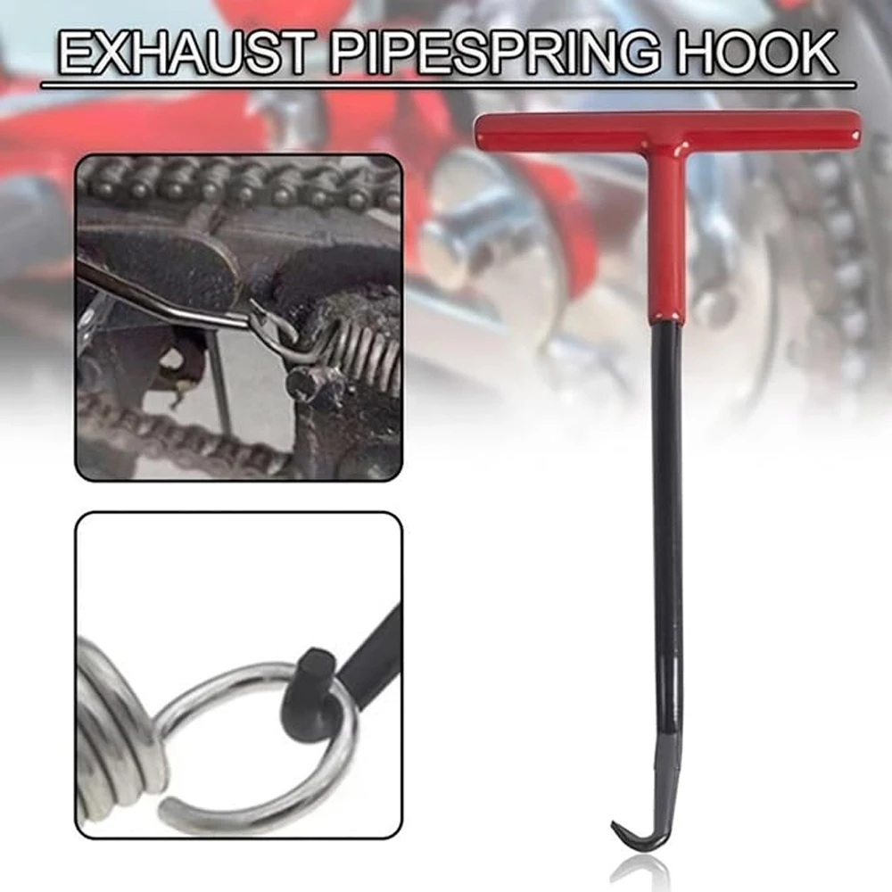 Motorcycle Exhaust Spring Hook T Shaped Handle Exhaust Pipe Spring ...