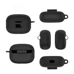 Silicone Waterproof Anti - Drop Earphone Protective Case with Hook for JBL Vibe Beam (Black)