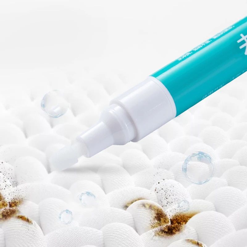 Clothes Stain Remover Pen Magic Clothing Stain Removal Pen Portable Washing Free Oil Red Wine Stain Remover Marker Pen For Small Greasy Filth On T-Shirt
