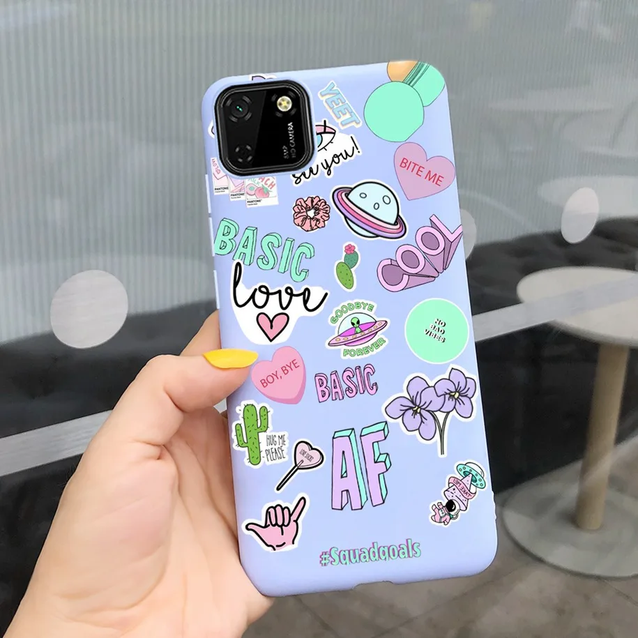 Moon Leopard Cartoon Soft Phone Case - Stylish Bumper Cover