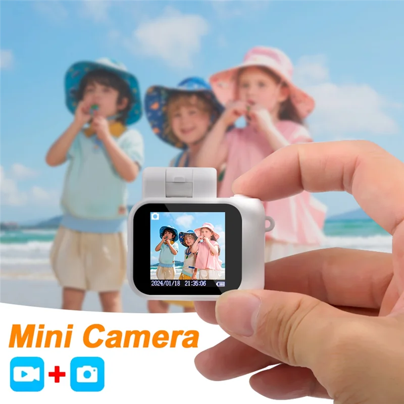 Monoreflexes Style Mini Camera HD1080P CMOS With LCD Screen Flash Lamp And Battery Dock Portable Video Recorder DV