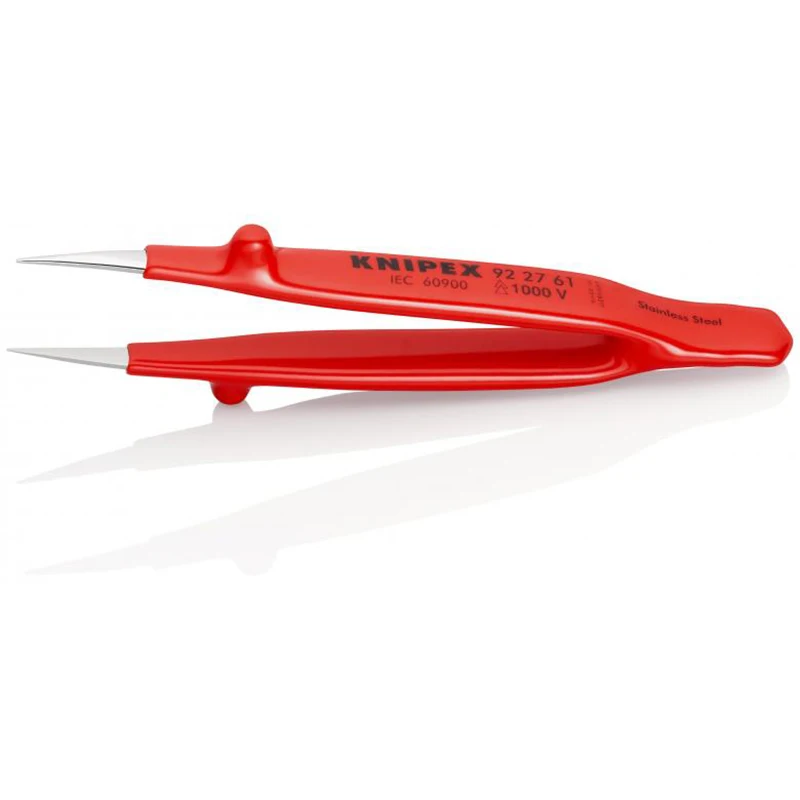 KNIPEX 92 27 61 Insulated Universal Tweezers VDE 1000V Stainless Steel Precision Tweezer