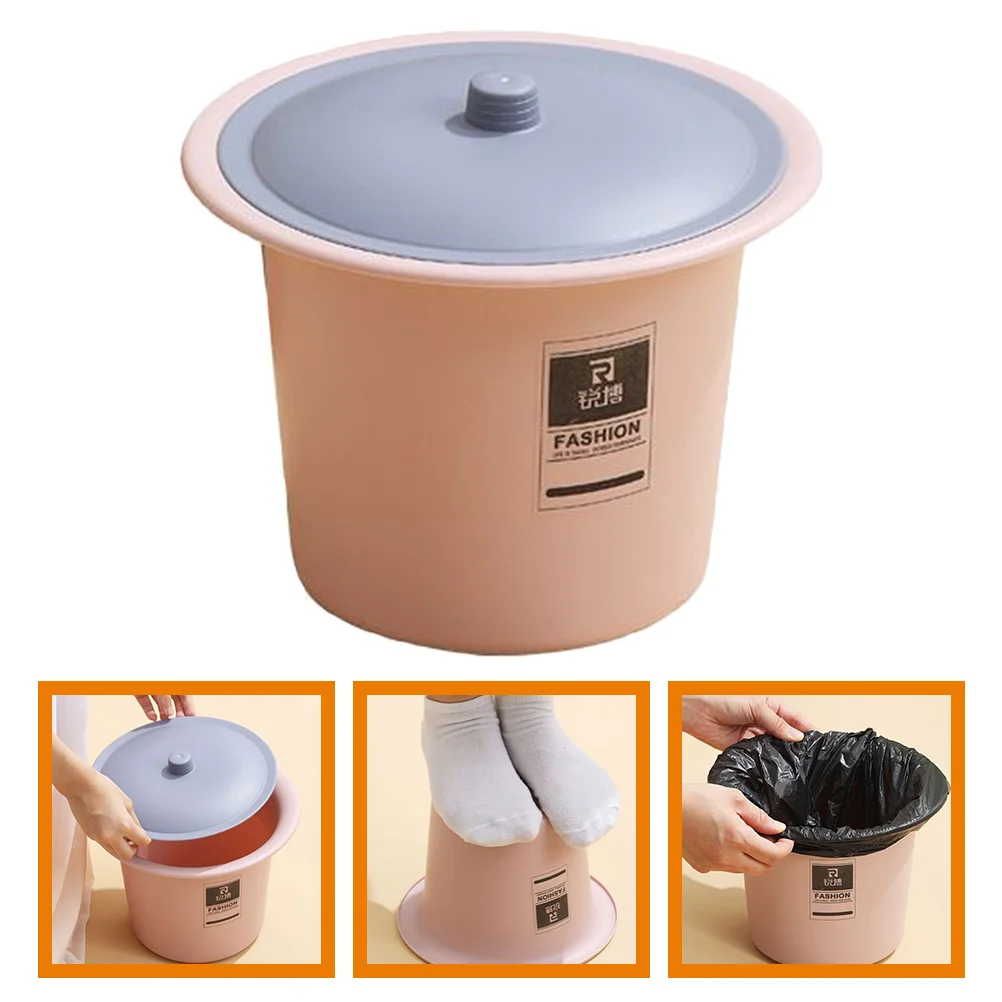 

Chamber Pot Portable Toilet Bedroom Urine Pot Bedpan Spittoon Urine Bucket Potty Urinal Bottle