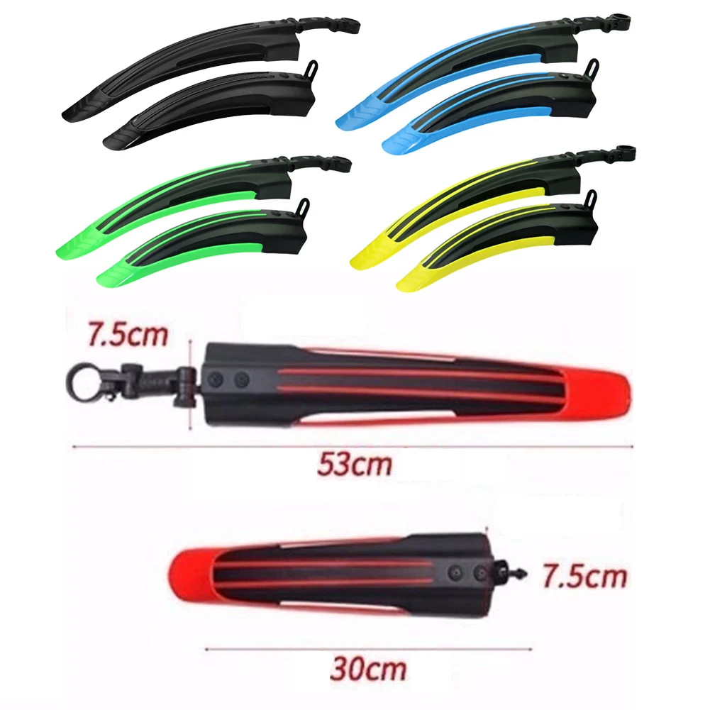 Bicycle Fenders 2pcs for 20/22/24/26'' MTB Bike