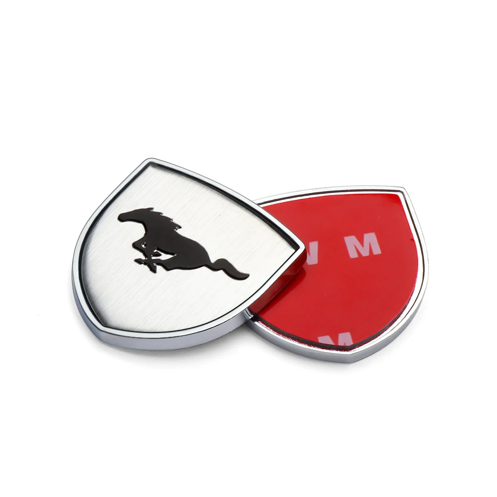 3 Farben 3D Autoaufkleber für Mustang Shelby Focus ST Kuga Mk2 Mk3 Logo Emblem Karosserie Kotflügel Kofferraum Dekorationsaufkleber Zubehör – Detail 3