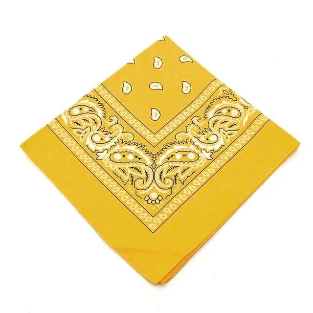 Chic Hip Hop Bandana: Stylish Fashion Hair Accessory & Wrist Wrap