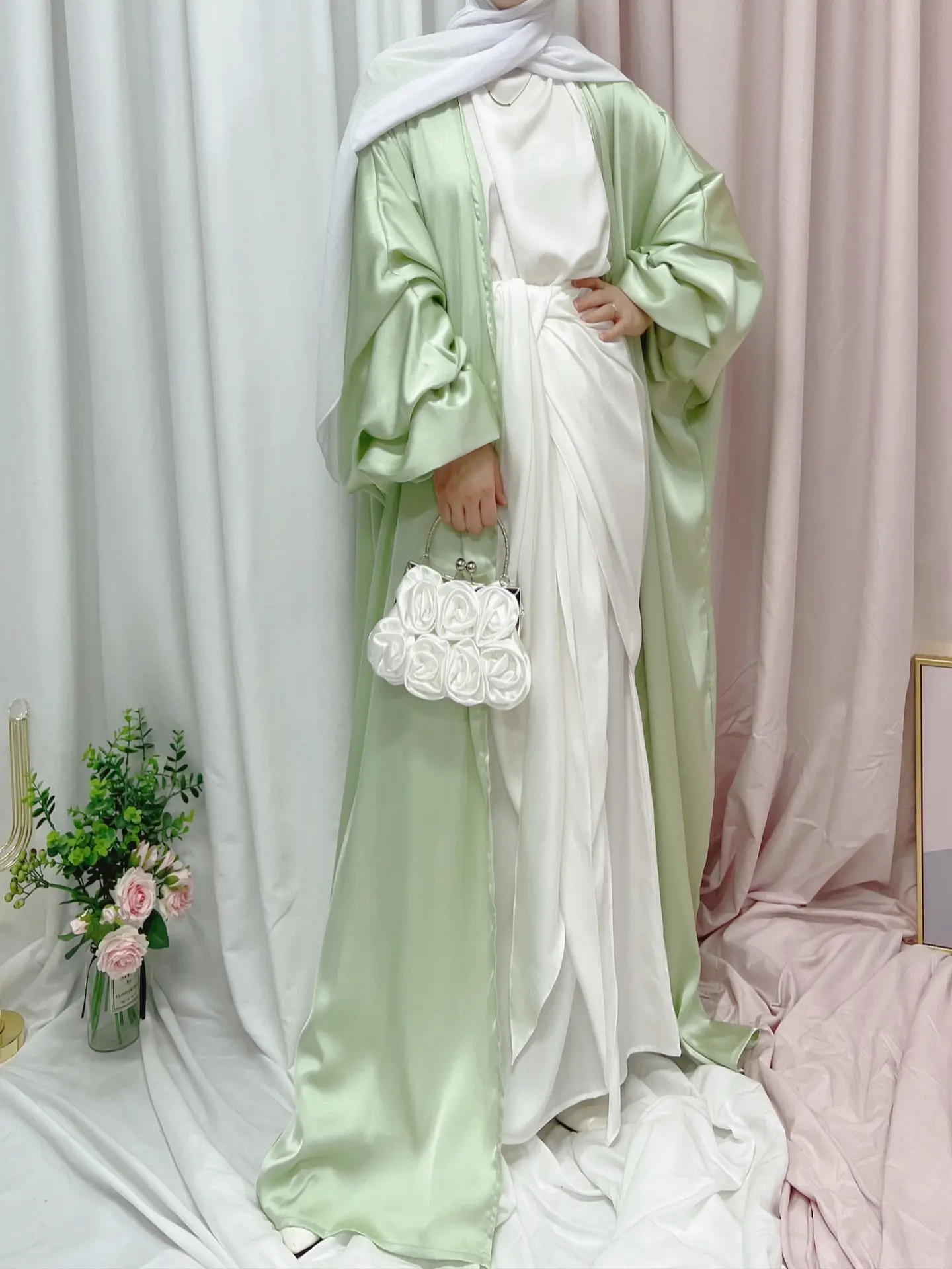 Light Green abaya