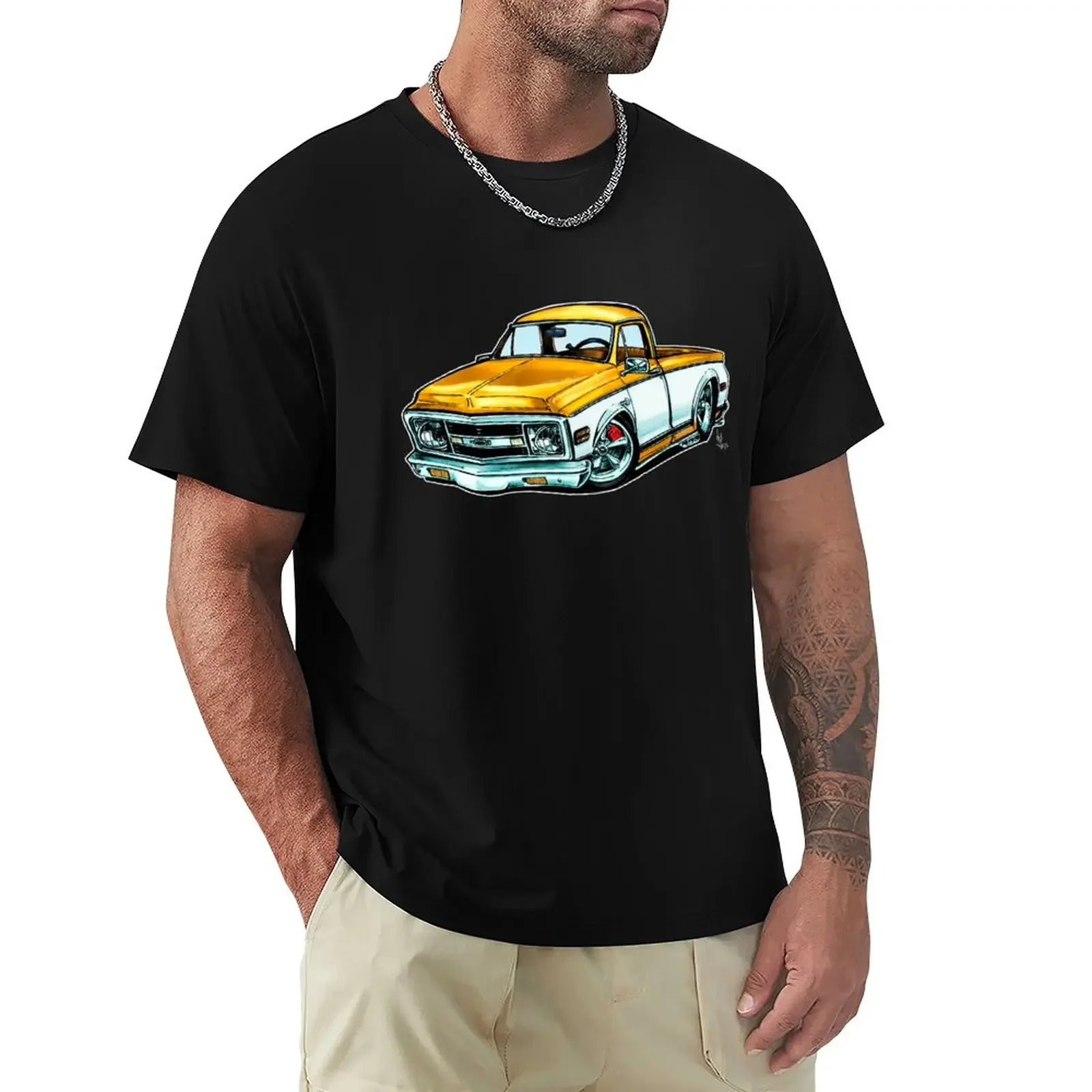 

C10 Pickup Truck T-Shirt kawaii clothes funnys designer t shirt men