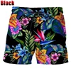 Summer Hawaiian Beach Shorts Quick Drying 3d Printed Palm Motif Swim Trunks Shorts Board Shorts Men Funny Beach Shorts 4